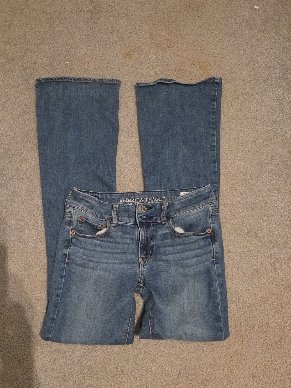 American Eagle Outfitters Women's Blue Bootcut Jeans